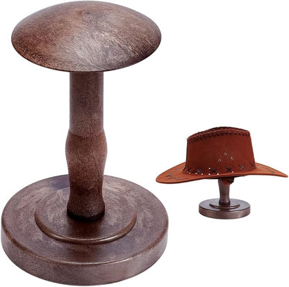 PH PandaHall 1 Set Hat Rack Stand, 8.9 inch Cap Holder Stands Cowboy Hat Rack Closet Hats Organizer Baseball Cap Organizer for Baseball Caps Hats Wig Helmet Closet Display Closets Shelve Home Decor