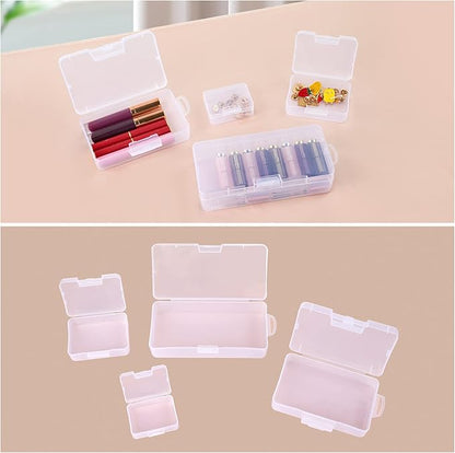 OCHEAL Makeup Organizer Case,Stackable Clear Makeup Organizer Holder, Multi-size Makeup Case Vanity Storage Holder Set for Makeup, Jewelry, toiletries,Makeup Artist Must Have