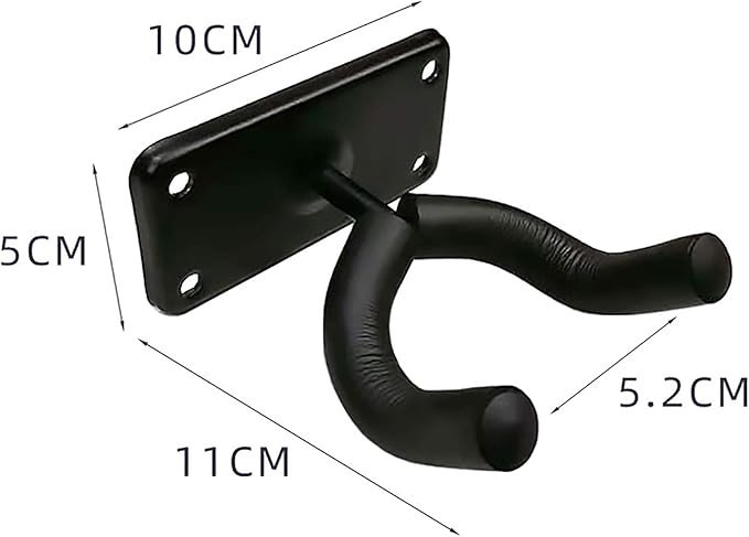 Hat Hanger Rack/Cowboy Hat Rack/Hat Rack for Wall/Cowboy Hat Holder/Hat Display Stand/Cowboy Hat Holder Wall Mount/Guitar Hanger/Cowboy Hat Display & Storage Hanger - No Hat, 2-Pcs