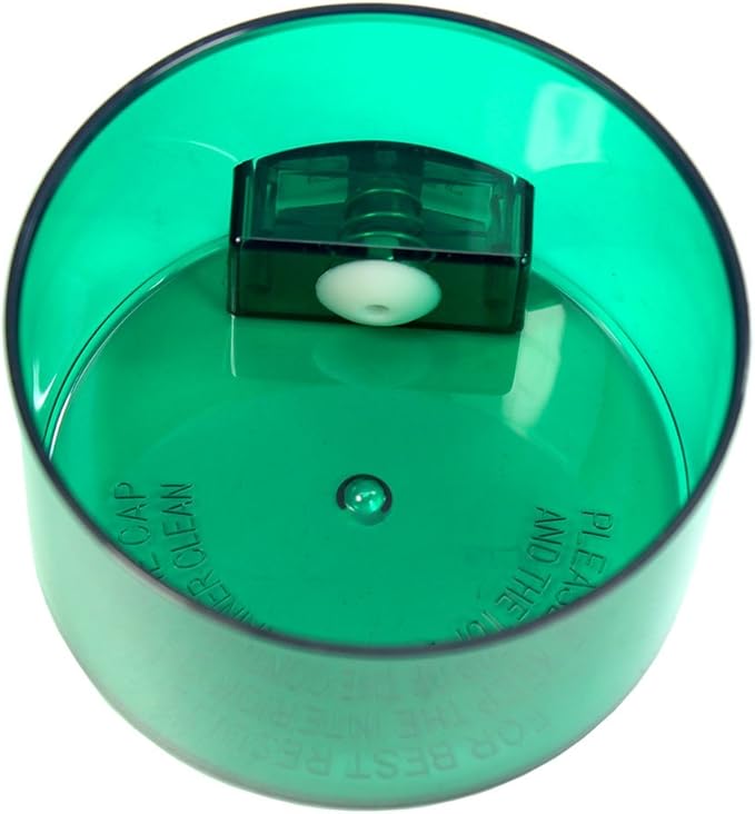 Tightvac - Premium Airtight Herb Storage Container - Holds ½ oz to 3 ounces - Keep Your Herbs and Dry Goods Fresh and Flavorful. Green Tint