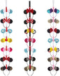 3Pcs Mouse Ears Headband Holder Headpiece Hanger Organizer Hair Accessories Storage Hanging Wall Display Decor