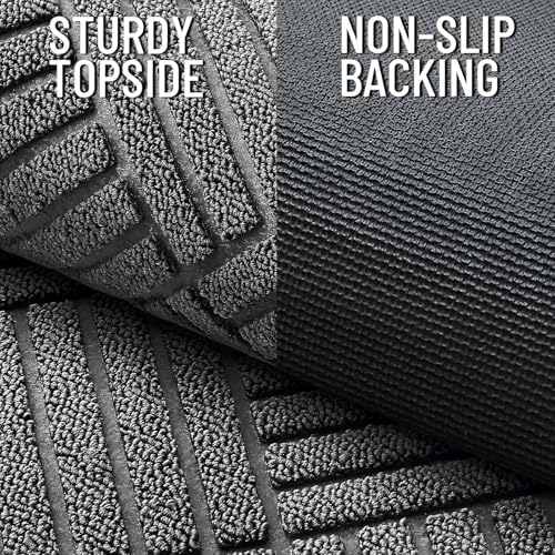 OLANLY Front Door Mat Outside Entrance, Waterproof Heavy-Duty Doormat - Image 5