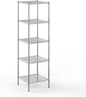 24" Deep x 24" Wide x 86" Height Wire Shelving Kit | 5-Tier | NSF Commercial Storage Rack Unit