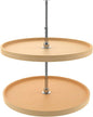 Rev-A-Shelf - 4WLS072-28-52 - 28 in. Wood 2-Shelf Full Circle Lazy Susan Set