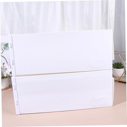 3pcs Transparent Stackable Shoe Organizer Boxes with Lid PP Material Spacious Design for Sneakers High Heels Boots Space-saving Shoe Storage