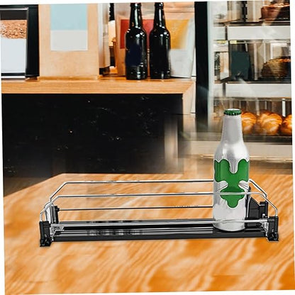 2pcs Automatic Pusher Can Organizer for Fridge Drinks Dispenser Smooth Surface