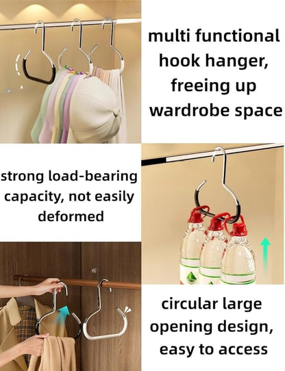 5 Pack Hat Organizer Baseball Caps, Baseball Hanger Holder Closet Ball Cap Racks, Storage Organizer for Caps Beanie Belt Tie Purse for Home/Organizers