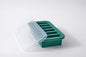 Souper Cubes 1/2 Cup Silicone Freezer Mold, Perfect for Storing Soups, Sauces, Juices, Desserts, Smoothie Prep and More, Freezer Portion Mold for Meal Prepping - Kale - 1-Pack