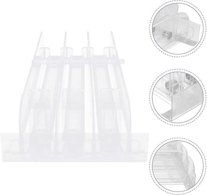 BESTonZON 3Pcs Drink Organizer for Fridge Self-Pushing Soda Rack Can Organizer Beverage Pusher Glide Bottled Water Organizer for Refrigerator Automatic Vending Machine