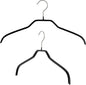 Mawa Clothing Hangers, Steel Hanger with Non-Slip Coating, for Shirts, Dresses, Camisoles, T-Shirts, 360-degree Rotatable Hook