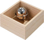 iDesign Renewable Paulownia Wood Collection Drawer Organizer Bin, 5" x 5" x 2.5", Natural