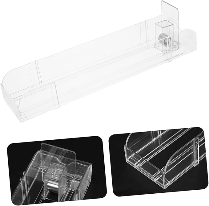 PRETYZOOM Retail Display Pushers Supermarket Shelves Beverage Organizer Soda Can Dispenser for Fridge