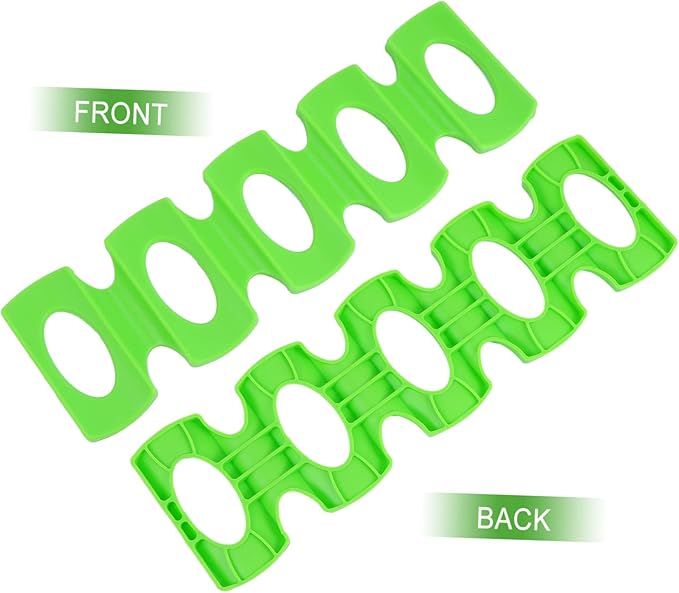 PRETYZOOM 2pcs Silicone Refrigerator Mat Can Holders for Fridge Beverage Organizer Storage for Beer Bottles