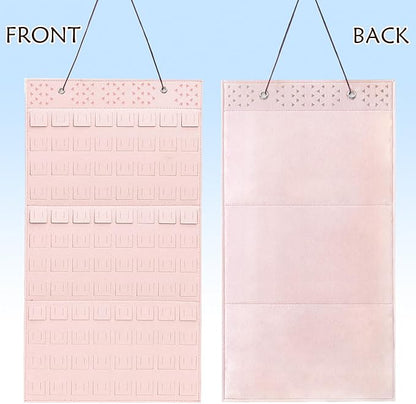 Collector Pin Board,Pin Collections Storage Holder,Enamel Pin Hanging Display Board,Pin Board For Pins Collection,Pin Holder Display For Wall,Enamel Pin Organizer Display Case(170 Slots,Pink)