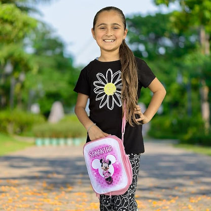 Personalized Insulated Lunch Bag with Strap – Thermal Food Carrier for Meals and Snacks TV Shows (MINIE)