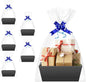 Baskets For Gifts Empty Organizing,【5PK】 Black Small Gift Basket Empty To Fill For Holiday, Birthday, Easter,Wedding Baby Party Gifting And Any Occasion