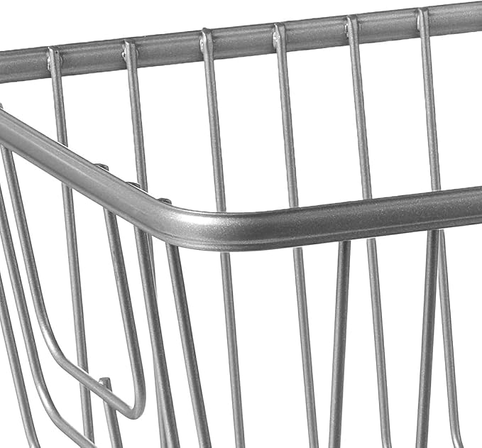 Spectrum Diversified Ashley Basket, Small, Satin Nickel