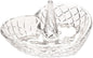 Crystal Clear Glass Heart Shape Ring Holder