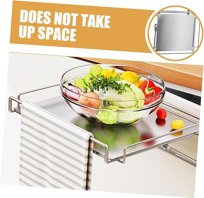 DECHOUS Cabinet Door Shelf Organizer Multi-use Hanging Shelf Kitchen Storage Spice Rack