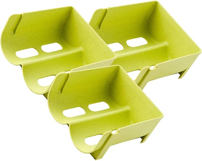 DECHOUS 3pcs Multi-Function Beer Rack Stackable Storage Rack for Kitchen Fridge Can Holder Beverage Organizer Plastic Soda Can Dispenser