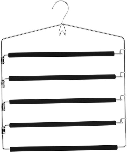 Zeller 17135 42.5 x 23 cm Multi-Bar Trouser Hanger Metal
