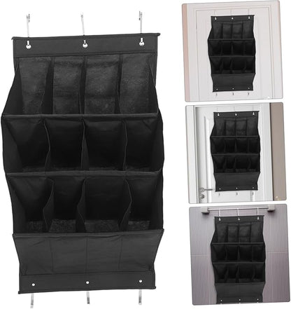 Zerodeko Over the Door Shoe Organizer Wall Mounted Shoe Rack for Compact Spaces Storage for Narrow Doors Closets for Apartments