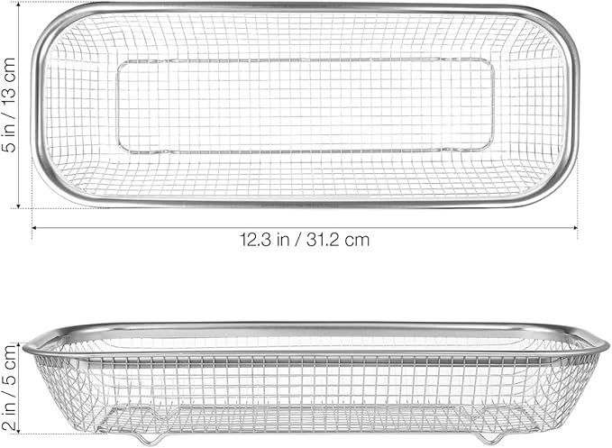 Cabilock Stainless Steel Utensil Drying Rack: Utensils Drawer Organizer - Dishwasher Silverware Drainer Basket, Chopsticks Spoons Forks Knifes Cutlery Storage for Kitchen Counter