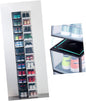 GLEAVI Plastic Shoe Box for Basketball Shoes 36x26x20CM for Home and Closet Organization