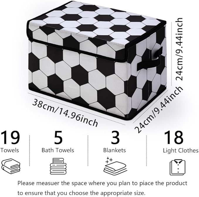 Stackable Clothes Storage Bins with Lids,Closet Organizers Fabric Cat Printing Box for Home and Office,Blanket Clothes Organizers,Under Bed Storage Containers 3 Pack.