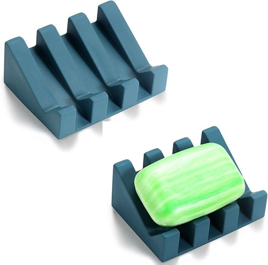 Soap Dish, Bar Soap Holder for Shower for Bathroom, Kitchen, Bathtub, Easy to Clean, Keep Soap Dry, Extend Soap Life