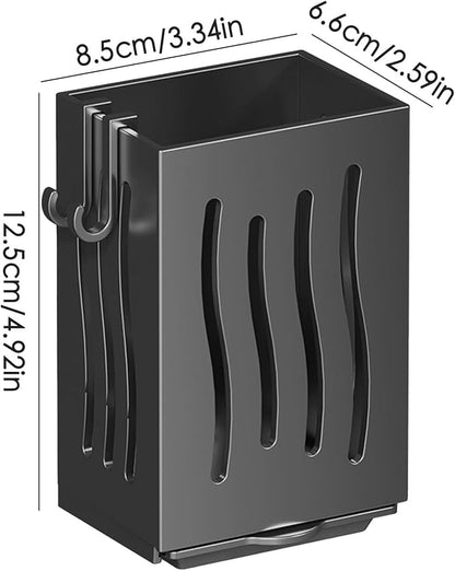 Wall Mounted Cutlery Holder Rack - Chopstick Display Rack | Utensil Drying Rack | Punch- Chopstick Storage Rack | Freestanding Organizer Rack Multifunctional For Spoons And Chopstick