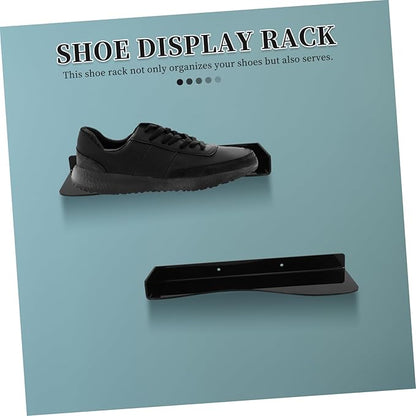 Hanging Shoe Organizer Wall-Mounted Rack for Shoes Sneaker Display Stand Slipper Holder Bedroom Friendly