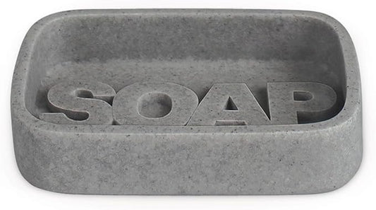 Soap Embossed Resin Soap Dish