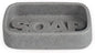 Soap Embossed Resin Soap Dish