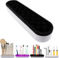 1Pcs Black Silicone Makeup Brush Holder Make Up Brush Holder Stand Makeup Brushes Storage for Painting Pen Brushes Nail Clippers Drill Pens Ruler Sewing Craft Tools