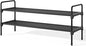 Kitsure Shoe Rack for Closet, Sturdy and Long-Lasting Shoe Shelf, Shoe Rack for Entryway, Personalized DIY Shoe Organizer, Shoe Rack Organizer for Space-Saving, 36.2" x 11.8" x 16.5", Black
