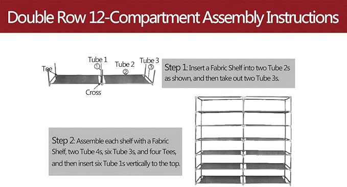 Closet Shoe Organizers and Storage, Shoes Stand, Sneaker Shelves, Zapatero Organizador, Shoe Rack with Covers, Shoes Rack Organizer