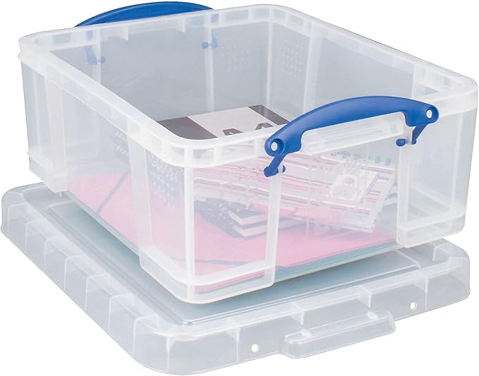 Really Useful Box 17 Liter Snap Lid Storage Bin