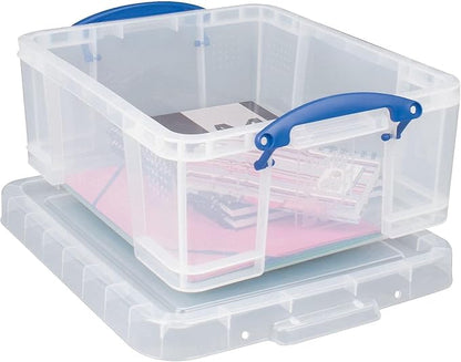 Really Useful Box 17 Liter Snap Lid Storage Bin