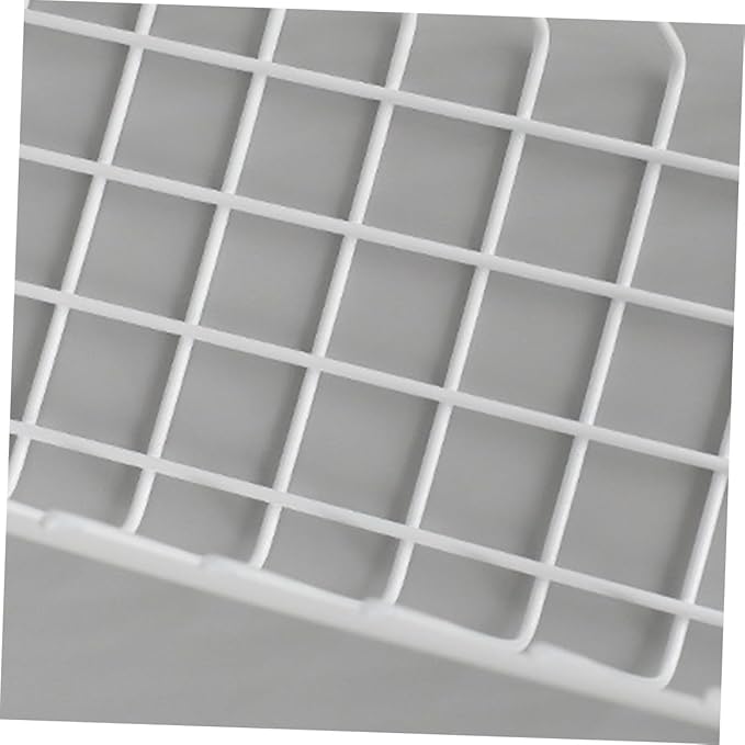 Over the Cabinet Door Hanging Basket Organizer Nail Kitchen Storage for Condiments Strong Bearing Capacity Fits Cabinets Up to Thick for Bathroom and Office Use