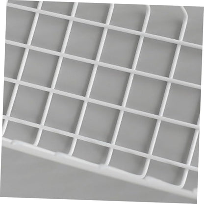 Over the Cabinet Door Hanging Basket Organizer Nail Kitchen Storage for Condiments Strong Bearing Capacity Fits Cabinets Up to Thick for Bathroom and Office Use