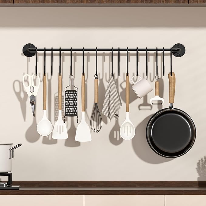 3 Pack Wall Mounted Cap Storage Organizer Baseball Hat Racks Display Holders Hangers with 20 Clips 10 Hooks Entryway Door Bedroom Laundry Kitchen