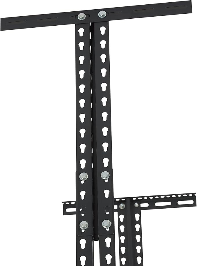 Klutch Overhead Garage Storage Rack — Adjustable Height, 96in.L x 48in.D x 23–37in.H