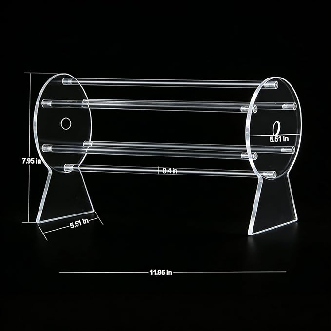 Headband Holder,Hairband Display Stand, Clear Jewelry Organizer for Girl Women Gifts, The Perfect Headband Display Organizer