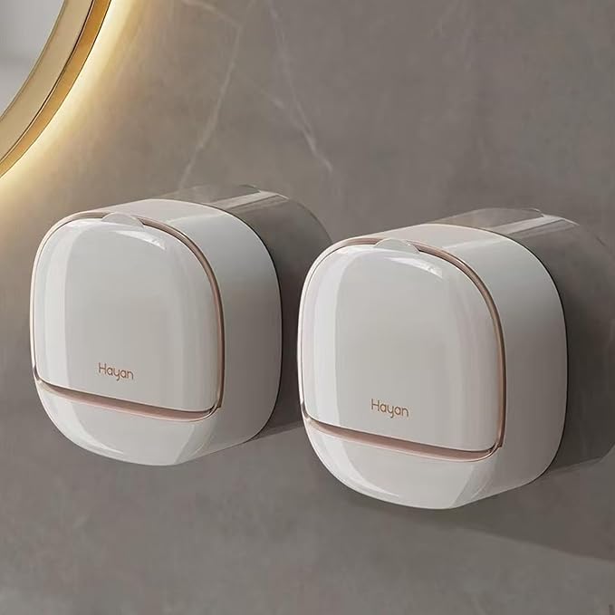 Soap Holder Dish Shower, Bar Soap Holder with Drainage, Self Draining Soap Holder, Wall Mounted Soap Box Tray Container for Bathroom, Bathtub Kitchen Sink (2PCS White)