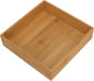Bamboo Drawer Organizer - Kitchen Drawer Utensil Organizer Office Supplies Desk Organizer Makeup Silverware Tray Flatware Organization 8"*8"*2"