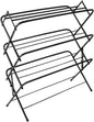 Zenree 4-Tier Shoe Rack Holder/Shelf Organizer, Matte Black - Stackable Storage Corner Racks, Perfect for Cabinet, Entryway, or Garage