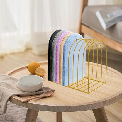 Beanie Holder Organizer, Knitted Hat Storage Rack Display Stand Metal Cap Holder for Winter Swimming Hat Display Home Entryway Tabletop Bedroom Closet Dresser Room Office (Gold, 1 Pcs)
