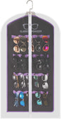 TRIUMPH VISION Wall Sunglasses Organizer Storage 20Slots Dust-Proof - with Garment Bag Hanging Sun Glasses Display Eyeglasses Rack Eyewear Stand for Closet