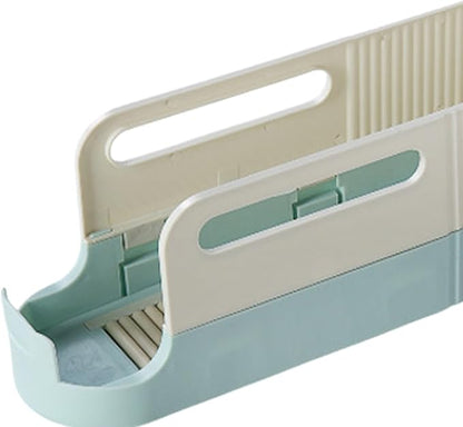 Drink Organizer, Universal Compatibility, 34x8.1x12.5cm, Self Pushing Fridge Organizer, Automatic Drink Dispenser, Space-Saving, For Pantry, Kitchen, Cabinet, Freezer, Home Bar